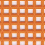 Click/tap for more details of 7 Mesh Plastic Canvas Orange (fabric) by Darice