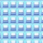 Click for more details of 7 Mesh Plastic Canvas Pale Blue (fabric) by Darice