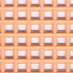 Click/tap for more details of 7 Mesh Plastic Canvas Peach (fabric) by Darice