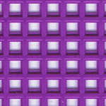 Click for more details of 7 Mesh Plastic Canvas Purple (fabric) by Darice