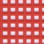 Click/tap for more details of 7 Mesh Plastic Canvas Red (fabric) by Darice