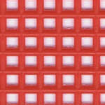 7 Mesh Plastic Canvas Red