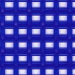Click for more details of 7 Mesh Plastic Canvas Royal Blue (fabric) by Darice