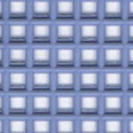 Click/tap for more details of 7 Mesh Plastic Canvas Stoneware Blue (fabric) by Darice