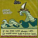 Click for more details of A Better Boat (cross stitch) by Mill Hill