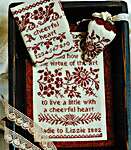 Click/tap for more details of A Cheerful Heart (cross stitch) by Erica Michaels