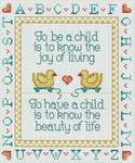 Click for more details of A Child's Joy (cross stitch) by Sue Hillis Designs