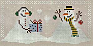 Click for more details of A Christmas Gift (cross stitch) by Romy's Creations