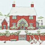 Click for more details of A Country Estate - Christmas Cottage (cross stitch) by Bothy Threads