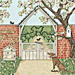 Click for more details of A Country Estate - Lych Gate (cross stitch) by Bothy Threads