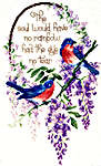 Click for more details of A Heavenly Thought (cross stitch) by Sam Hawkins