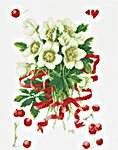 Click for more details of A Helleborus Gift (cross stitch) by Marjolein Bastin