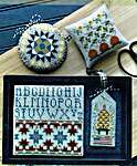 Click/tap for more details of A Homestead Gathering (cross stitch) by Hands On Design