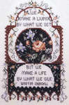 Click for more details of A Life of Giving (cross stitch) by Stoney Creek