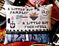 Click/tap for more details of A Little Bit (cross stitch) by Heartstring Samplery