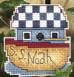 Click/tap for more details of A little bit of Birdsong (cross stitch) by Alma Lynne