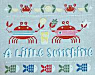 Click/tap for more details of A Little Sunshine (cross stitch) by Madame Chantilly