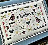 Click for more details of A Little Winter (cross stitch) by Sweet Wing Studio