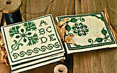 Click/tap for more details of A Mini Sampler Book (cross stitch) by Erica Michaels