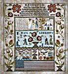 Click/tap for more details of A New Constellation (cross stitch) by Plum Street Samplers