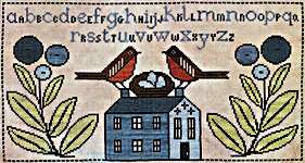 Click/tap for more details of A New Day Has Come (cross stitch) by Artful Offerings