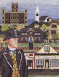 Click/tap for more details of A Nod and a Glance (cross stitch) by Ship's Manor