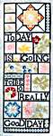 Click/tap for more details of A Really Good Day (cross stitch) by Jan Hicks