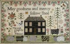 Click for more details of A Shepherd's Song (cross stitch) by Plum Street Samplers