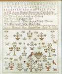 Click for more details of A Spring Sampler : Ann Hobbs 1834 (cross stitch) by Shakespeare's Peddler