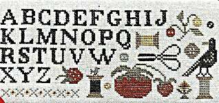 Click for more details of A Stitchers Alphabet (cross stitch) by The Scarlett House