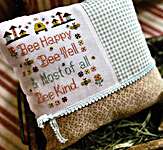 Click/tap for more details of A Summer of Bees (cross stitch) by Anabella's