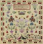 Click/tap for more details of A Thomas 1882 - The Nellies (cross stitch) by Hands Across the Sea Samplers