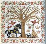 Click for more details of A Visit from Spot (cross stitch) by Kathy Barrick