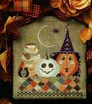 Click/tap for more details of A Wicked Patch (cross stitch) by The Cross-Eyed Cricket