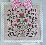 Click for more details of ABC Aux Roses (cross stitch) by Tralala