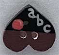 Click/tap for more details of ABC Heart (beads and treasures) by Mill Hill