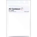 AC Cardstock 5"x7" White Cards & Envelopes x 12