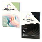 Click for more details of AC Cardstock 5in x 7in Heavyweight, Black (paper) by American Crafts