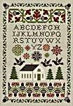 Click for more details of Acorn Alphabet Sampler (cross stitch) by Happiness is Heart Made
