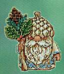 Click for more details of Acorn Gnome (cross stitch) by Mill Hill