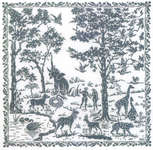 Click for more details of Adam and Eve Sampler (cross stitch) by Permin of Copenhagen