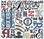 Click/tap for more details of Address Puzzle (cross stitch) by Jan Houtman Designs