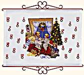 Click for more details of Advent Calendar - Christmas Eve (cross stitch) by Eva Rosenstand