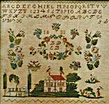 Click for more details of Afternoon in the Garden (cross stitch) by Mojo Stitches