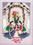 Click/tap for more details of Alice (cross stitch) by Mirabilia Designs