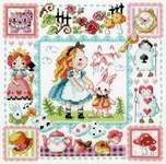 Click for more details of Alice in Wonderland (cross stitch) by Soda Stitch