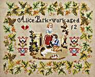 Click for more details of Alice Park (cross stitch) by Hands Across the Sea Samplers