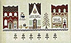 Click/tap for more details of Alice's Winter Wonderland (cross stitch) by Little House Needleworks