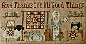 Click/tap for more details of All Good Things (cross stitch) by Mani di Donna