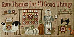 Click for more details of All Good Things (cross stitch) by Mani di Donna